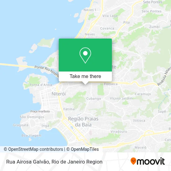 Rua Airosa Galvão map