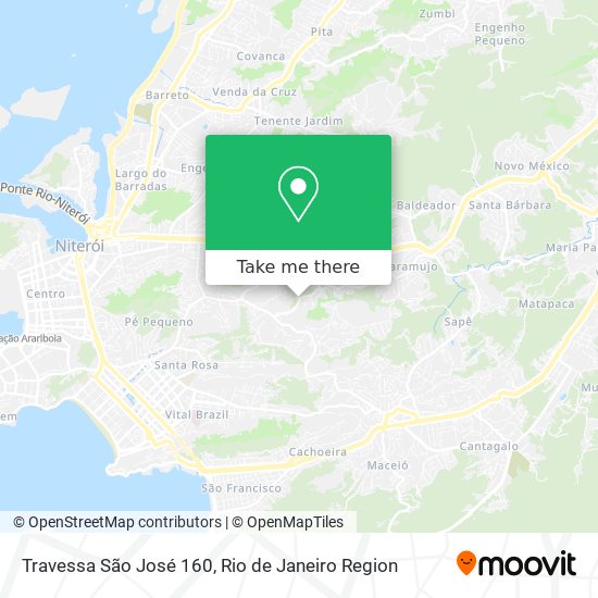 Travessa São José 160 map