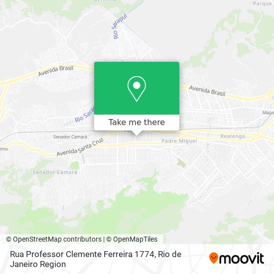 Rua Professor Clemente Ferreira 1774 map