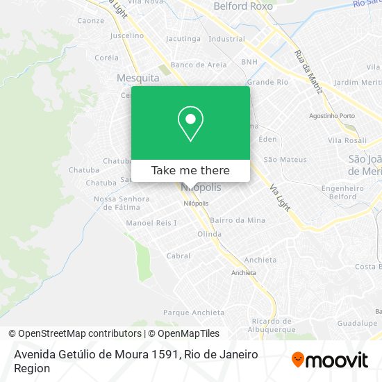 Avenida Getúlio de Moura 1591 map