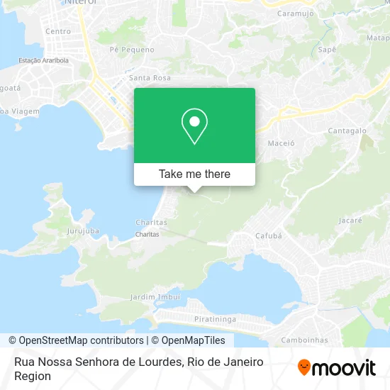Rua Nossa Senhora de Lourdes map
