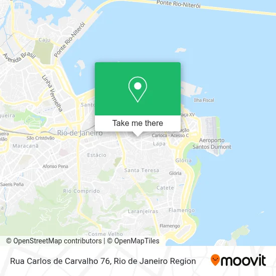 Rua Carlos de Carvalho 76 map