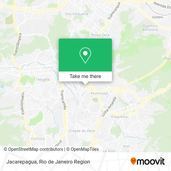 Jacarepagua map