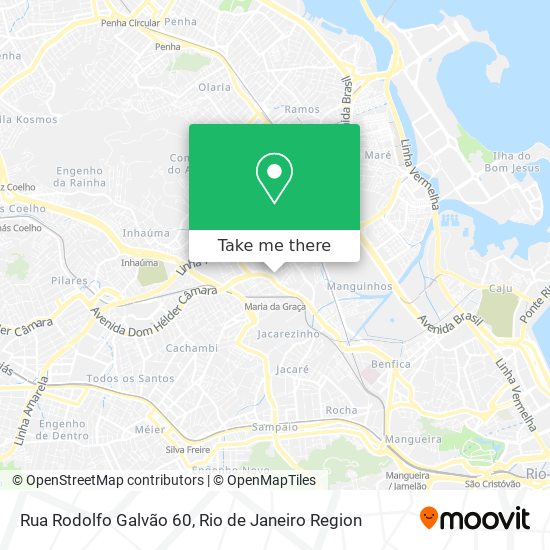 Mapa Rua Rodolfo Galvão 60