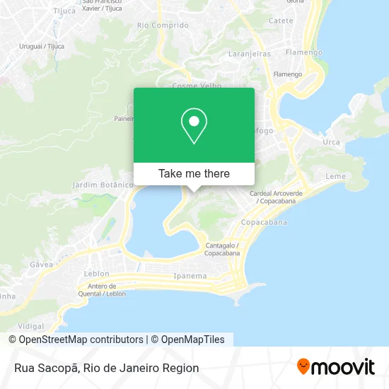 Rua Sacopã map