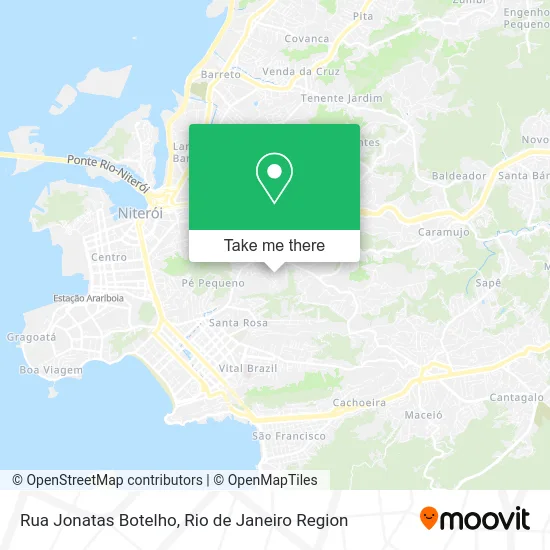 Rua Jonatas Botelho map