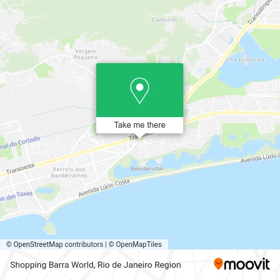 Shopping Barra World map