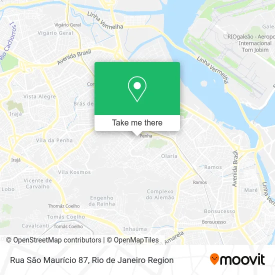Rua São Maurício 87 map