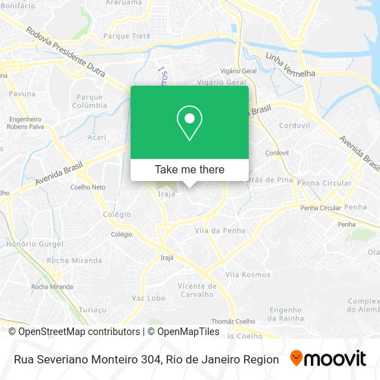 Rua Severiano Monteiro 304 map