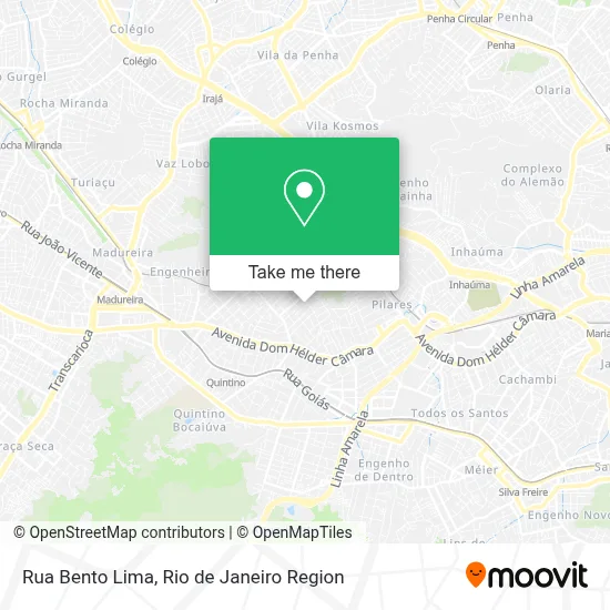 Rua Bento Lima map