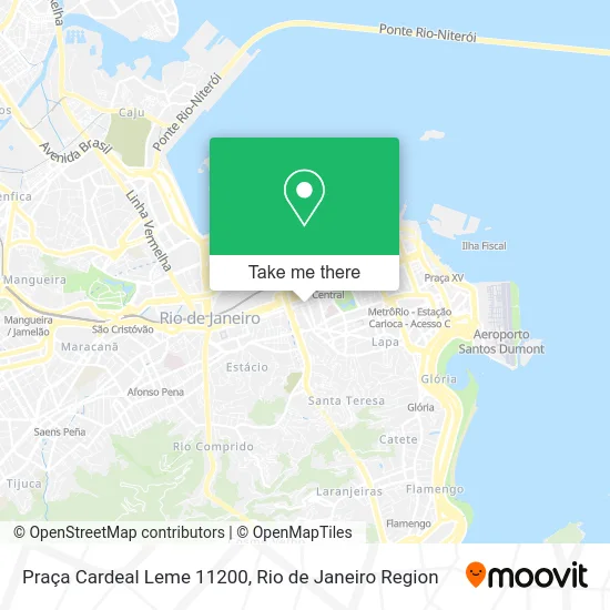 Praça Cardeal Leme 11200 map