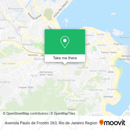 Avenida Paulo de Frontin 263 map