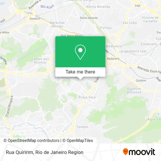 Rua Quiririm map