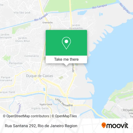 Rua Santana 292 map