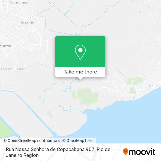 Rua Nossa Senhora de Copacabana 907 map
