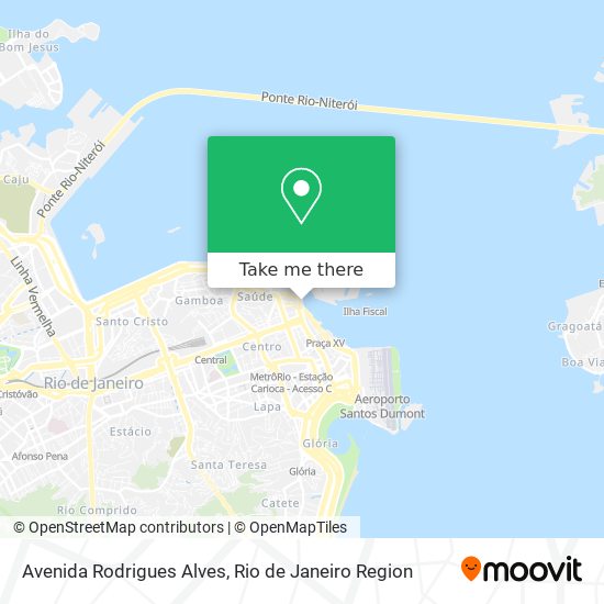 Avenida Rodrigues Alves map