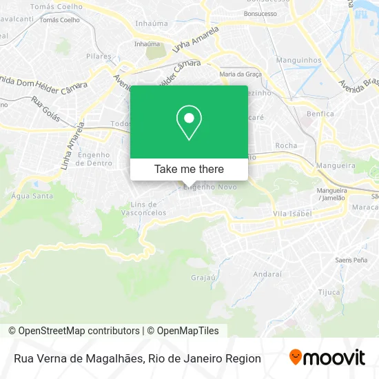 Rua Verna de Magalhães map