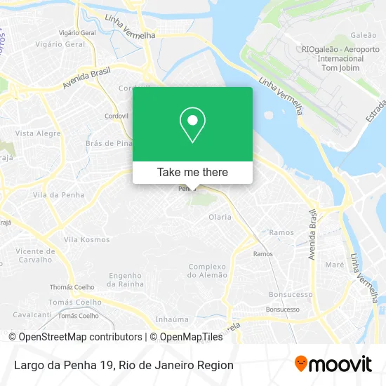 Largo da Penha 19 map