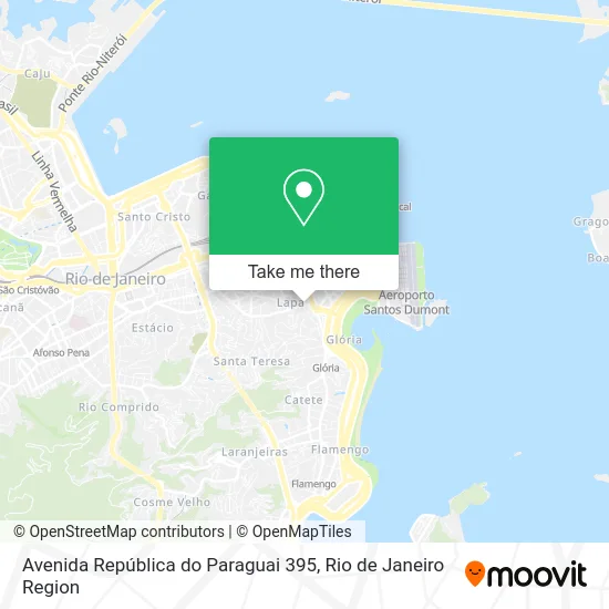 Avenida República do Paraguai 395 map