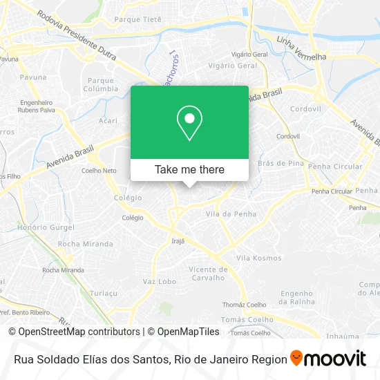 Rua Soldado Elías dos Santos map