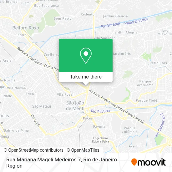 Rua Mariana Mageli Medeiros 7 map
