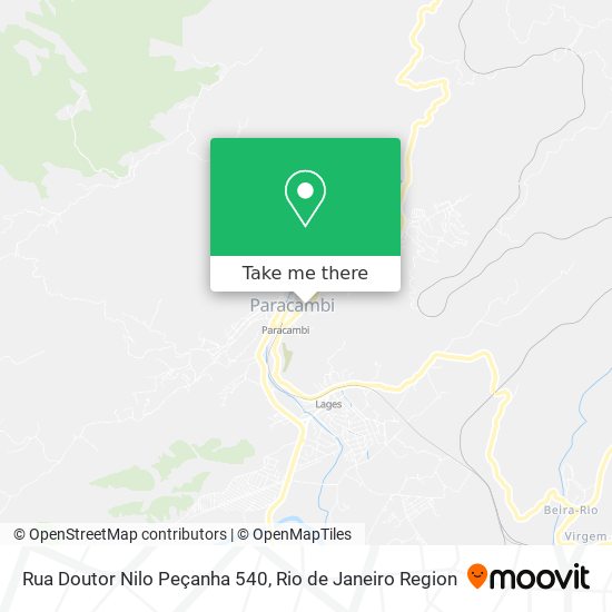 Rua Doutor Nilo Peçanha 540 map