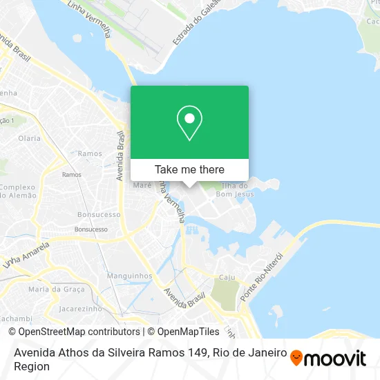 Avenida Athos da Silveira Ramos 149 map