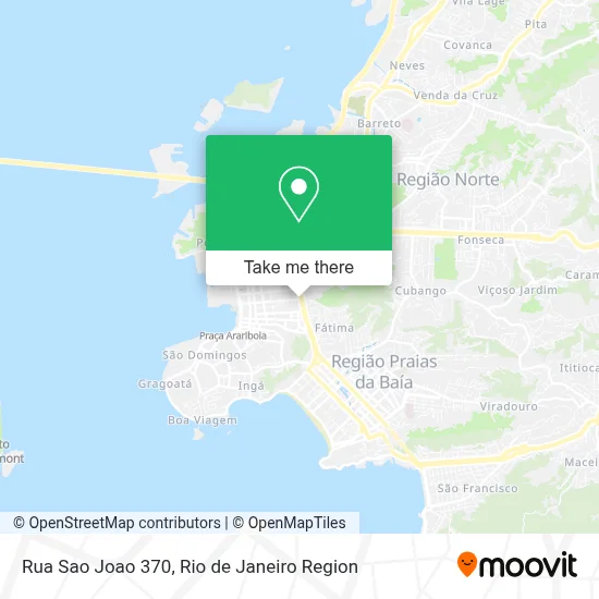 Rua Sao Joao 370 map
