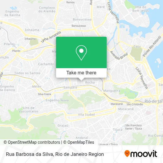 Rua Barbosa da Silva map