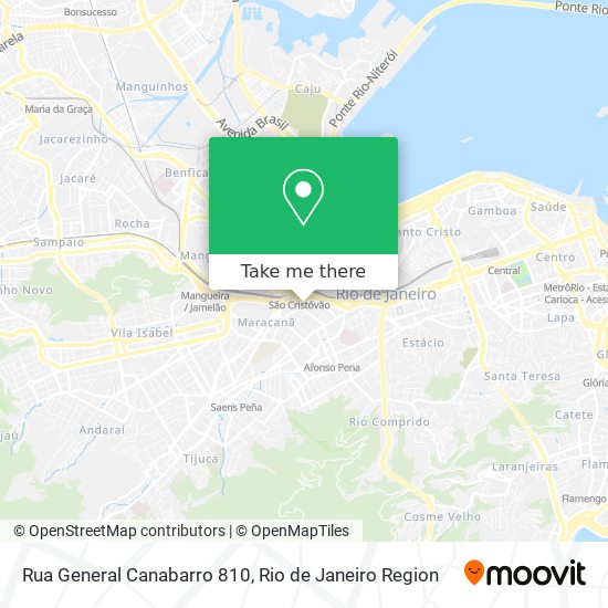 Rua General Canabarro 810 map