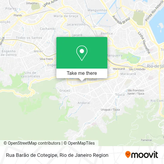 Rua Barão de Cotegipe map
