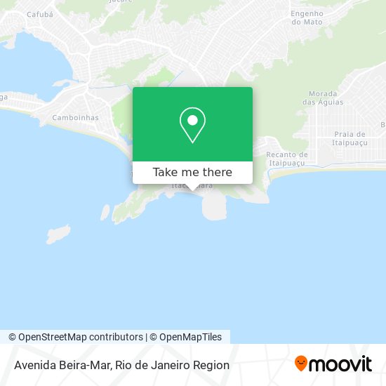 Avenida Beira-Mar map