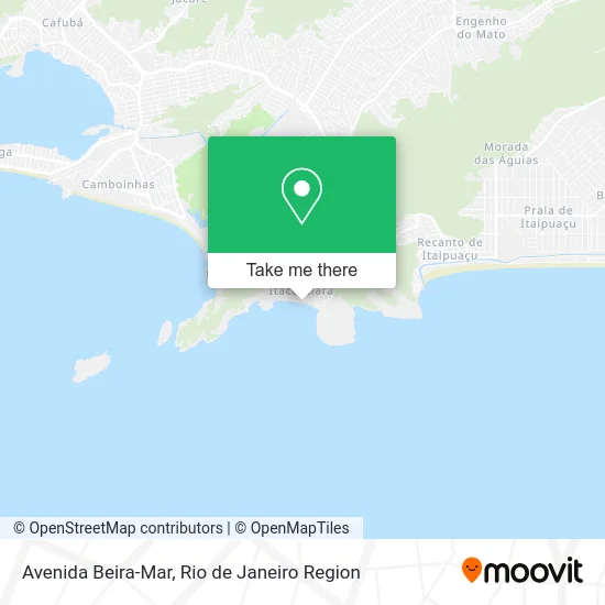 Avenida Beira-Mar map