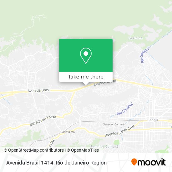 Avenida Brasil 1414 map