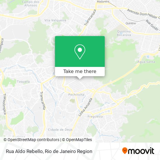 Rua Aldo Rebello map