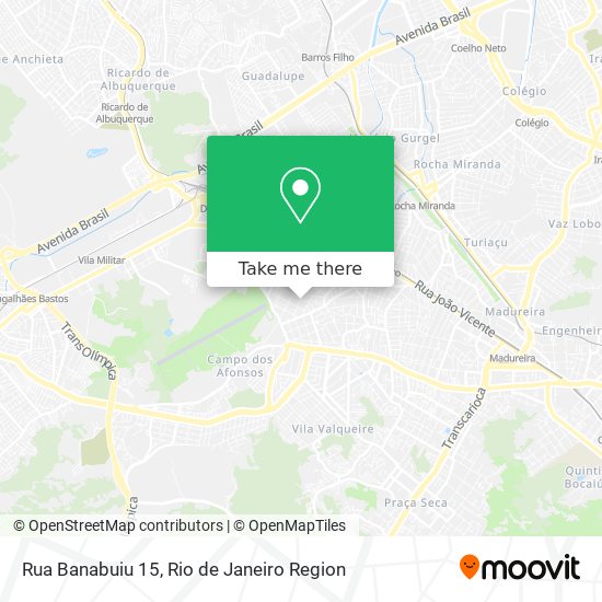 Mapa Rua Banabuiu 15