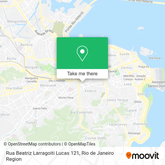 Rua Beatriz Larragoiti Lucas 121 map