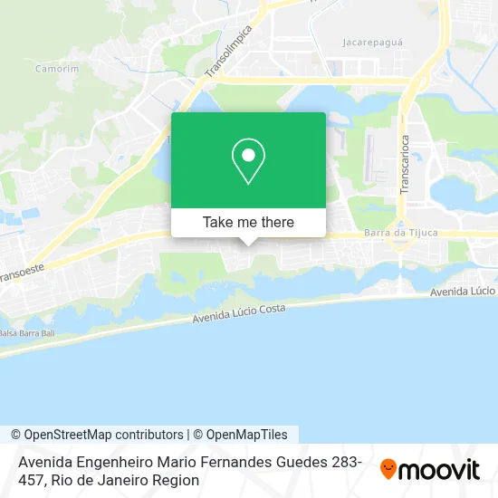 Avenida Engenheiro Mario Fernandes Guedes 283-457 map