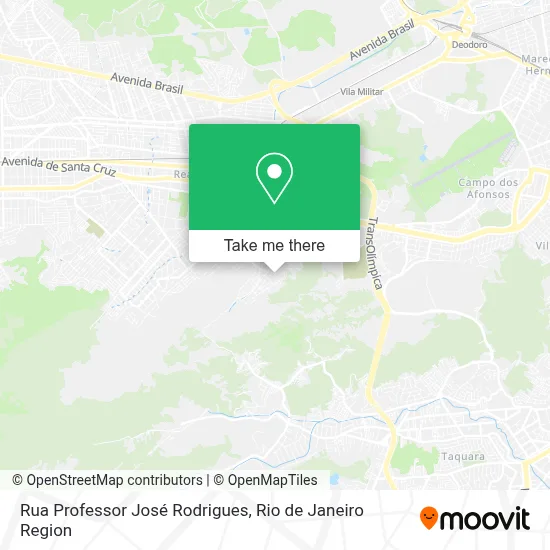 Rua Professor José Rodrigues map