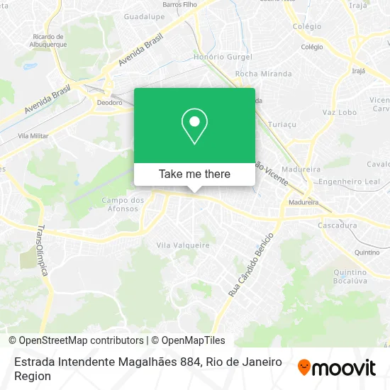 Estrada Intendente Magalhães 884 map