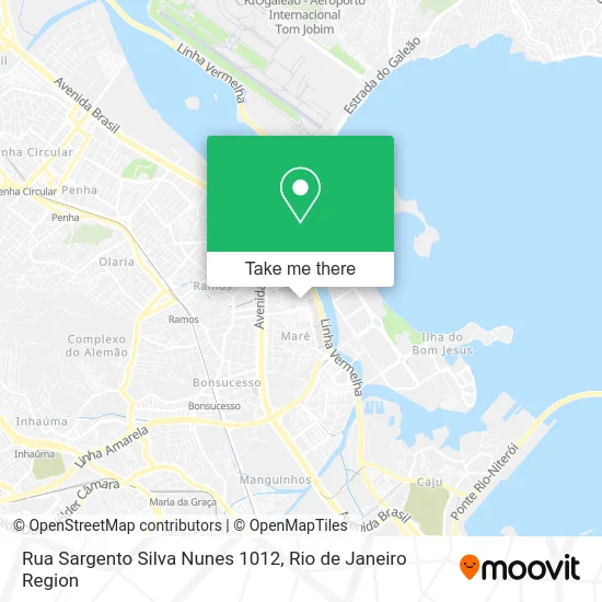 Rua Sargento Silva Nunes 1012 map