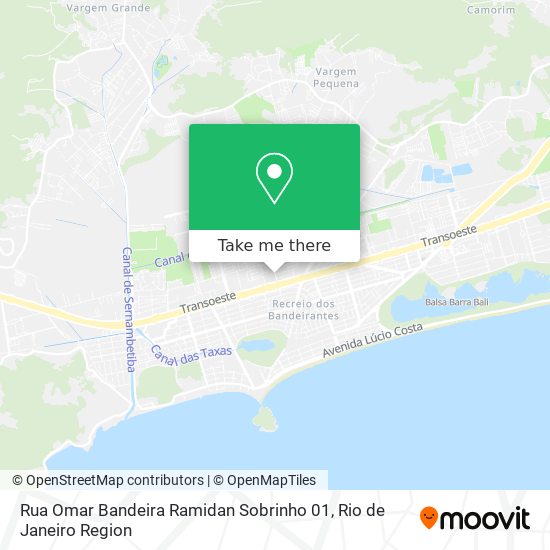 Rua Omar Bandeira Ramidan Sobrinho 01 map