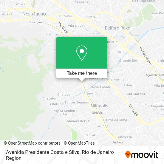 Avenida Presidente Costa e Silva map