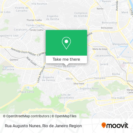 Rua Augusto Nunes map