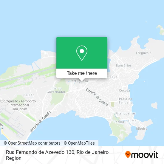 Rua Fernando de Azevedo 130 map