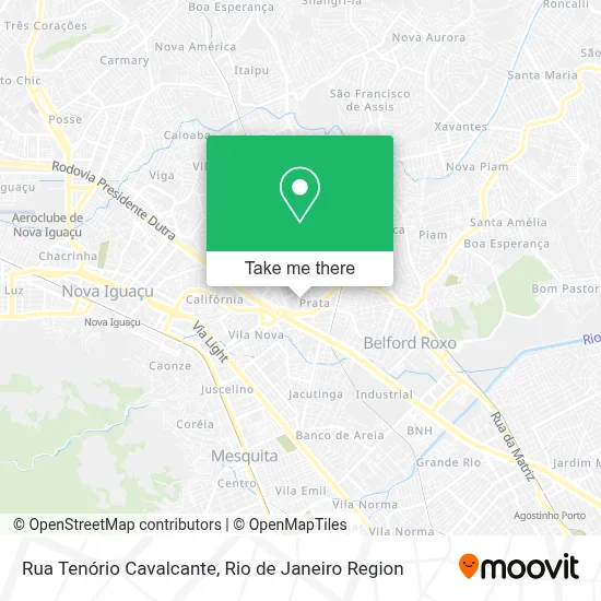 Rua Tenório Cavalcante map