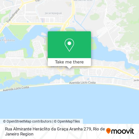 Rua Almirante Heráclito da Graça Aranha 279 map