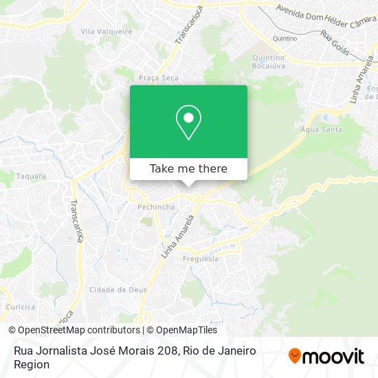 Mapa Rua Jornalista José Morais 208