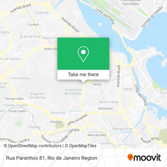 Rua Paranhos 81 map