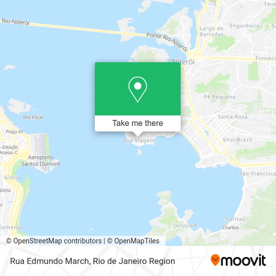 Rua Edmundo March map